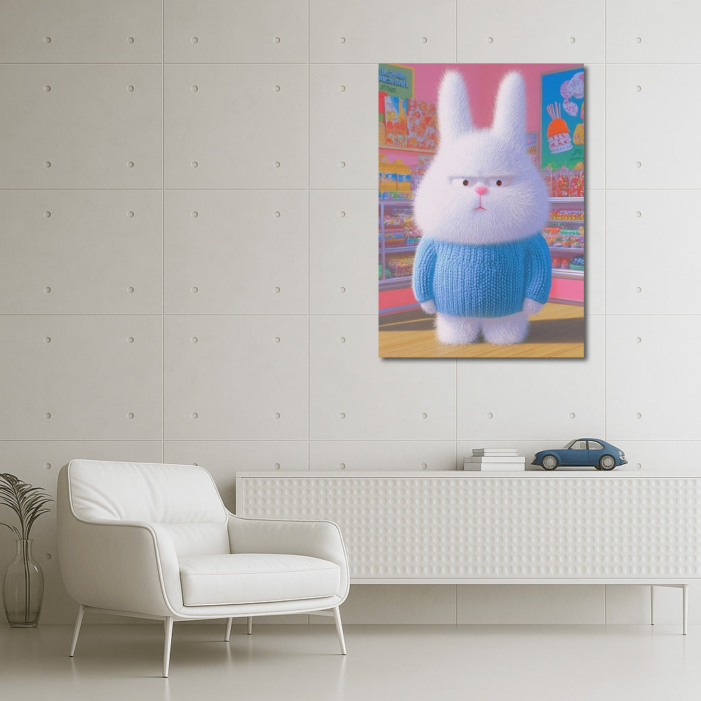 Sweater Sweet Tooth: Fluffy Bunny in the World of Desserts