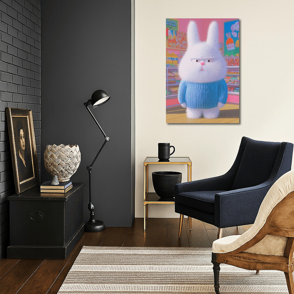 Sweater Sweet Tooth: Fluffy Bunny in the World of Desserts