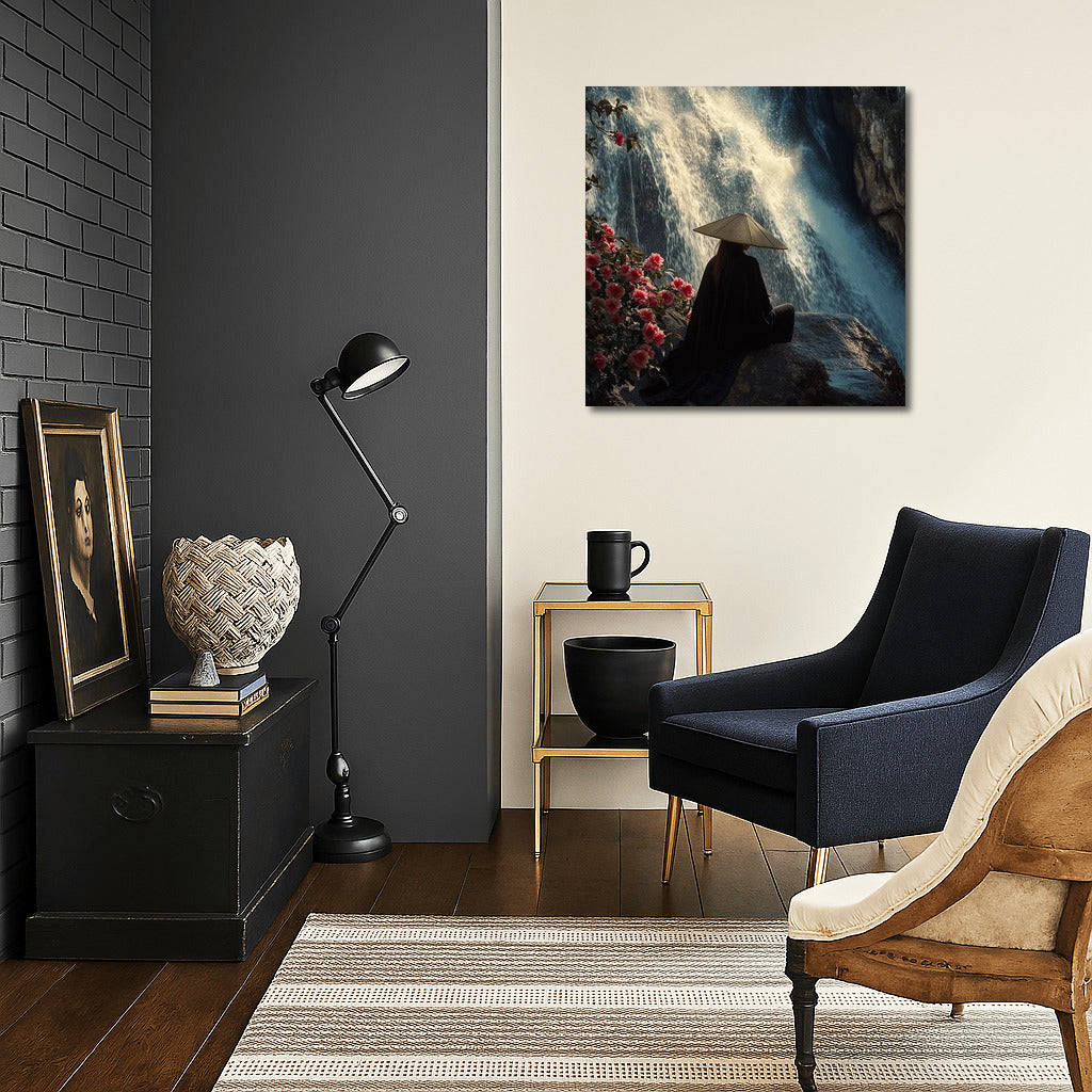 Flower Whisper of the Waterfall