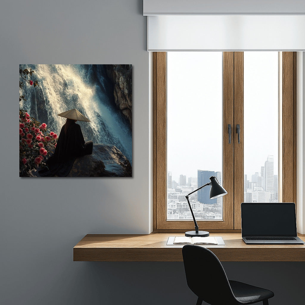 Flower Whisper of the Waterfall