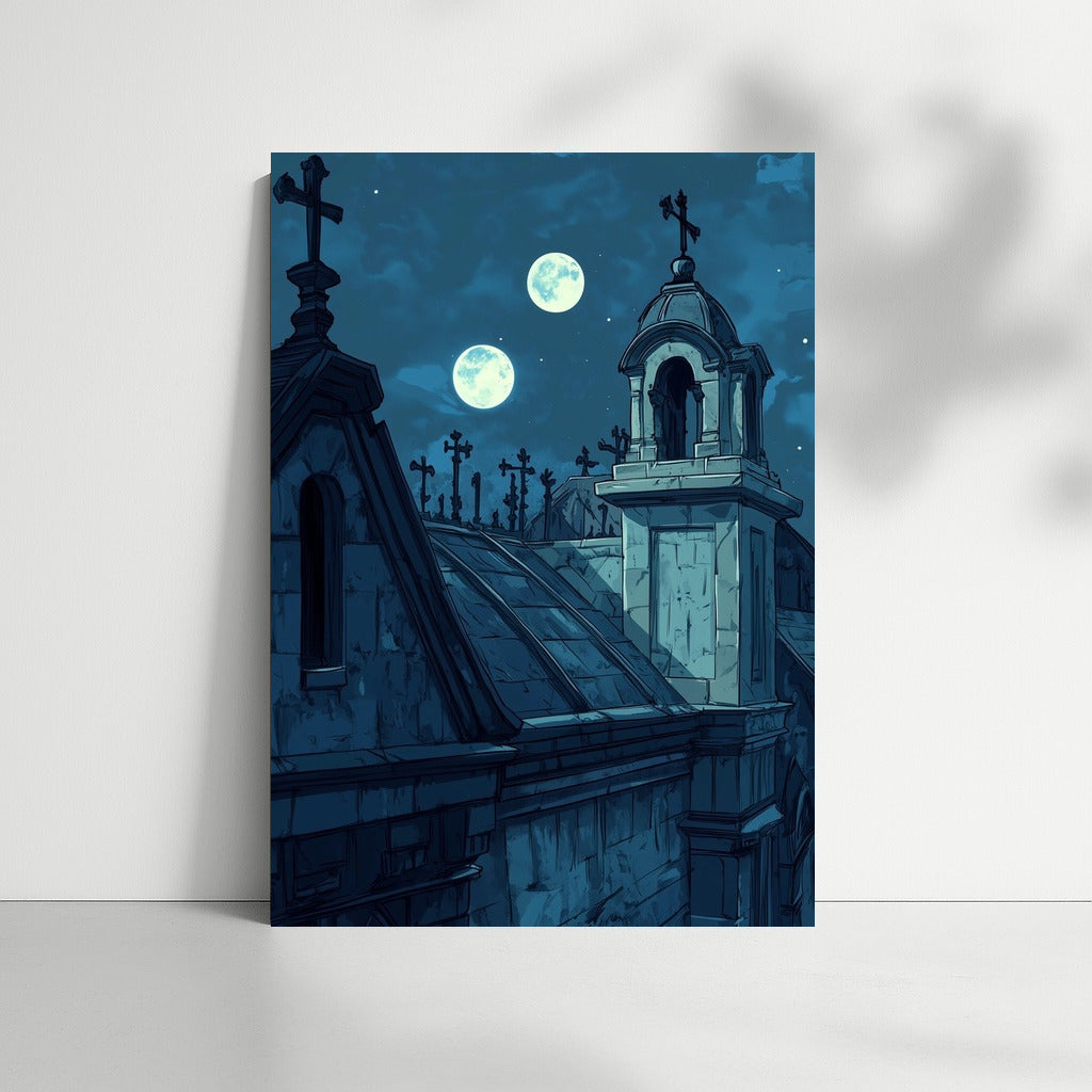 Dance of the Two Moons over the Century Towers