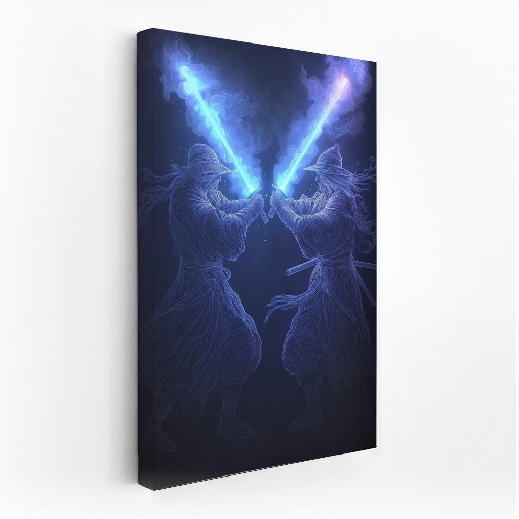 The Shining of Two Blades: Dance of Light and Shadow