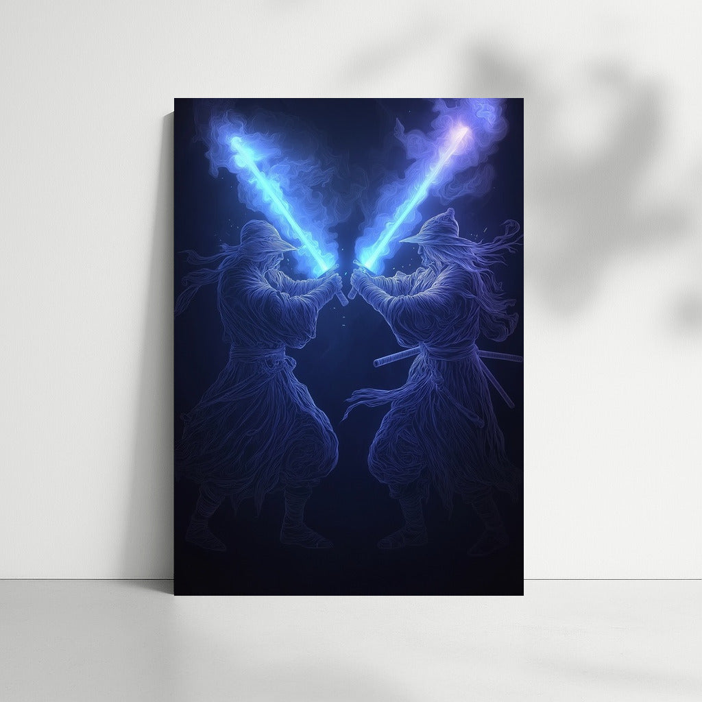 The Shining of Two Blades: Dance of Light and Shadow