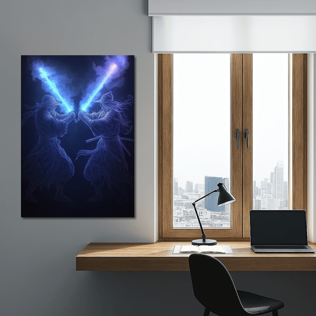 The Shining of Two Blades: Dance of Light and Shadow