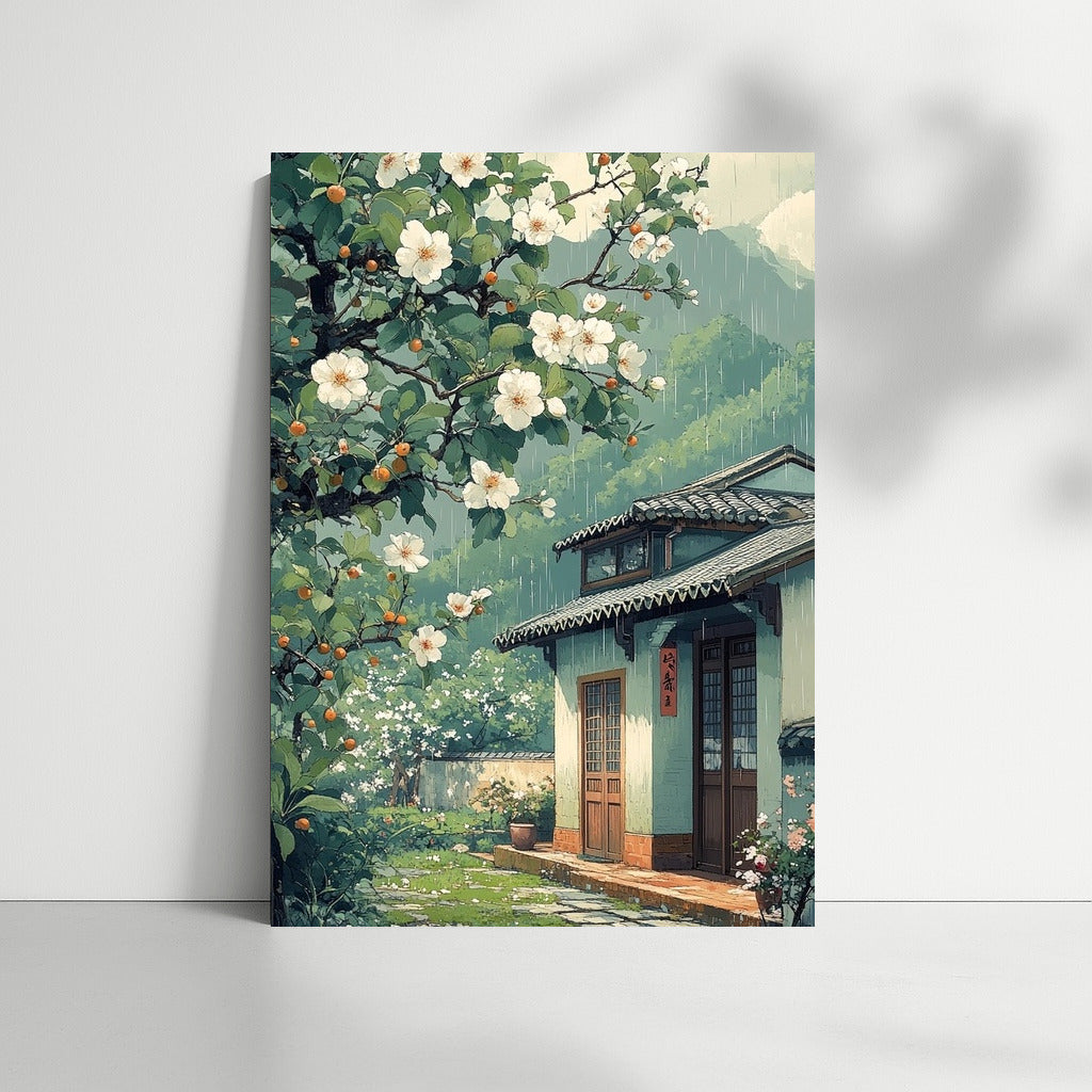 Harmony of Blooming Mountains