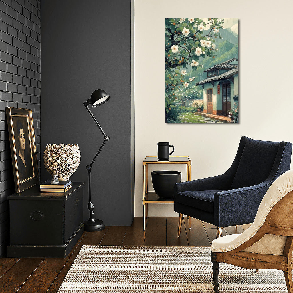 Harmony of Blooming Mountains