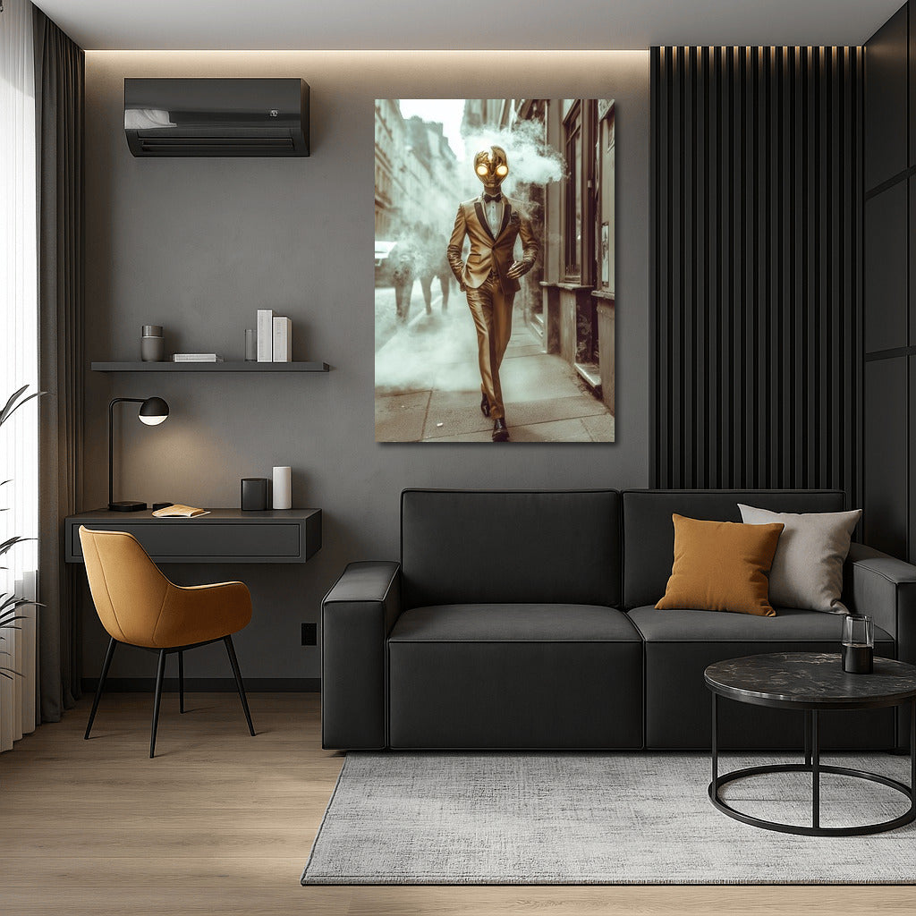 Golden Guardian of the Future