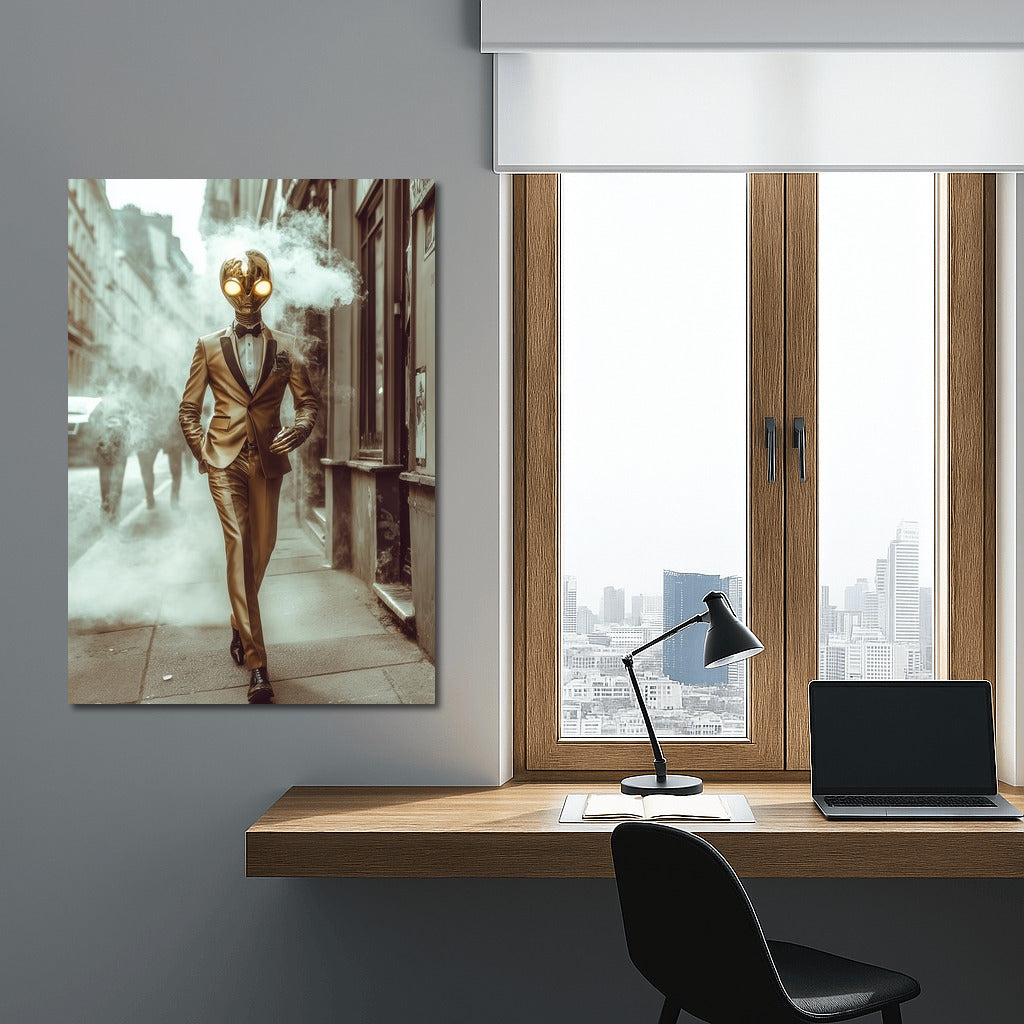 Golden Guardian of the Future