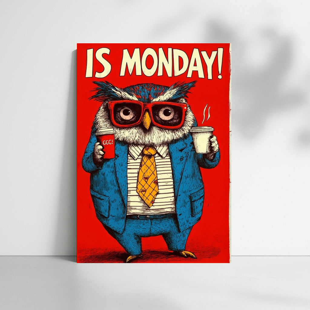 Owl in Glasses: Monday Positive