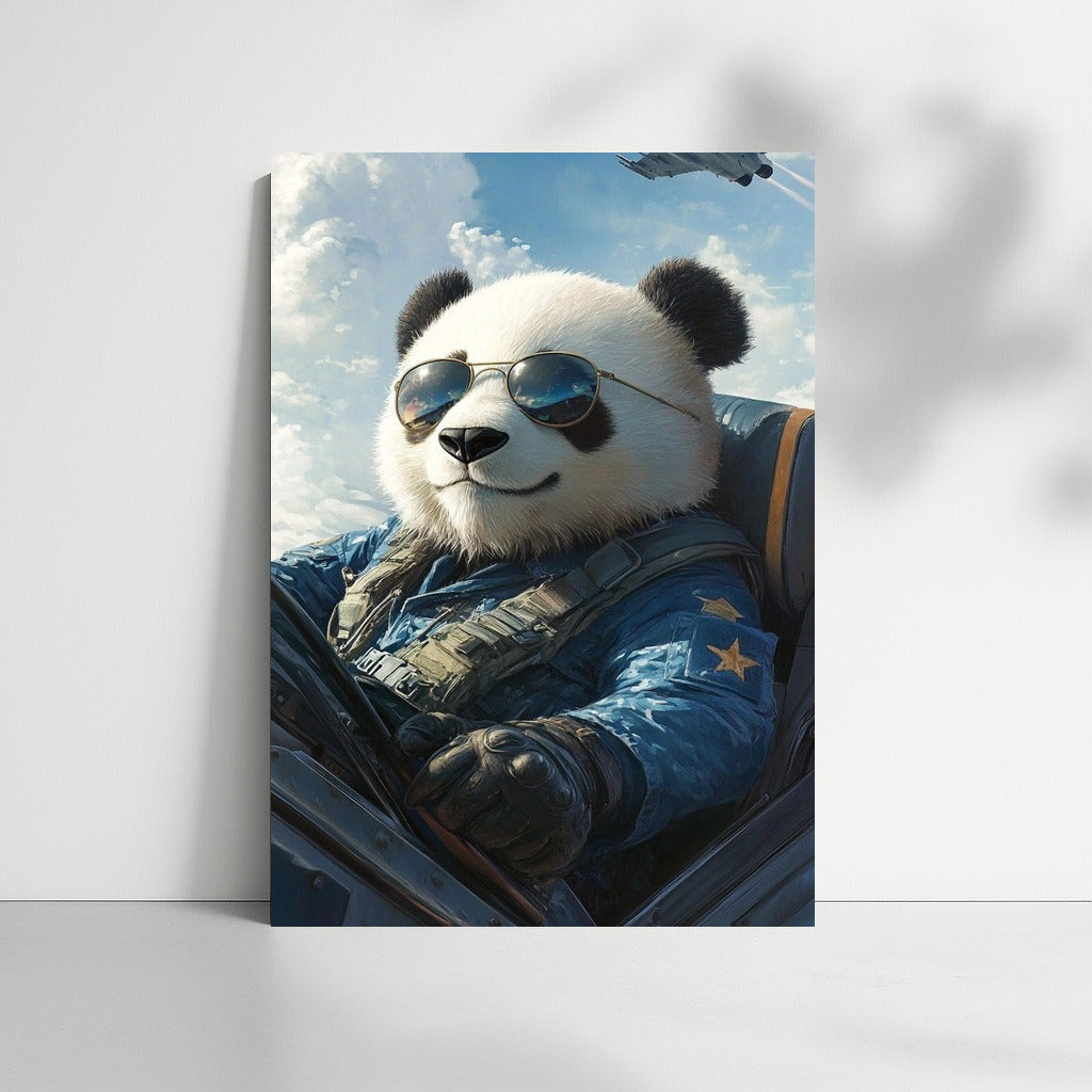 Panda on the Runway