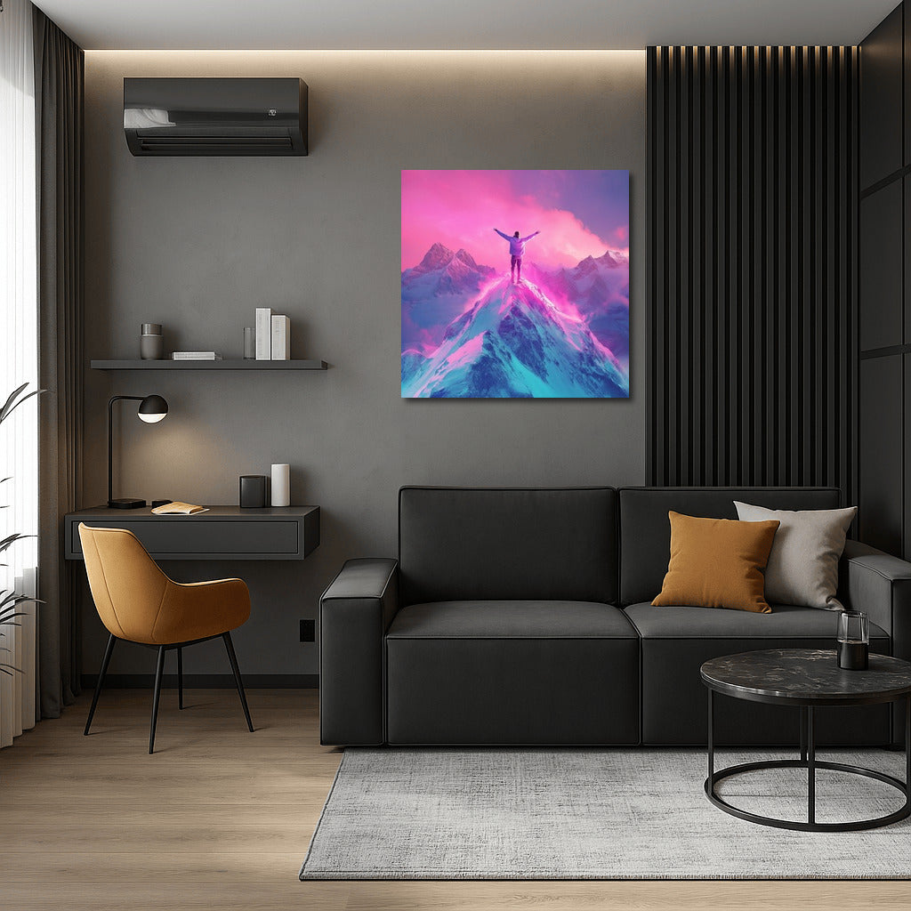 Triumph on the Pink Peaks