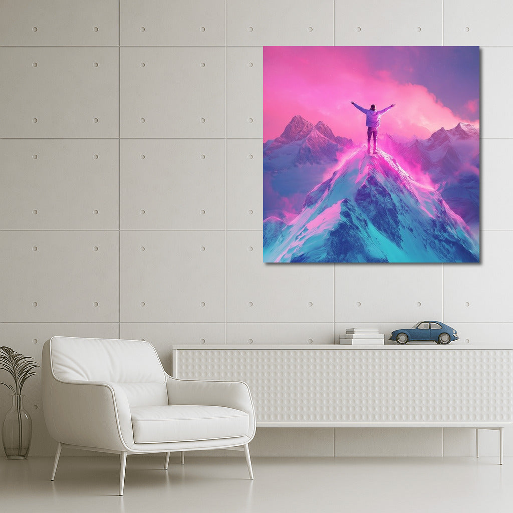 Triumph on the Pink Peaks