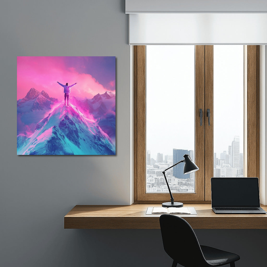 Triumph on the Pink Peaks