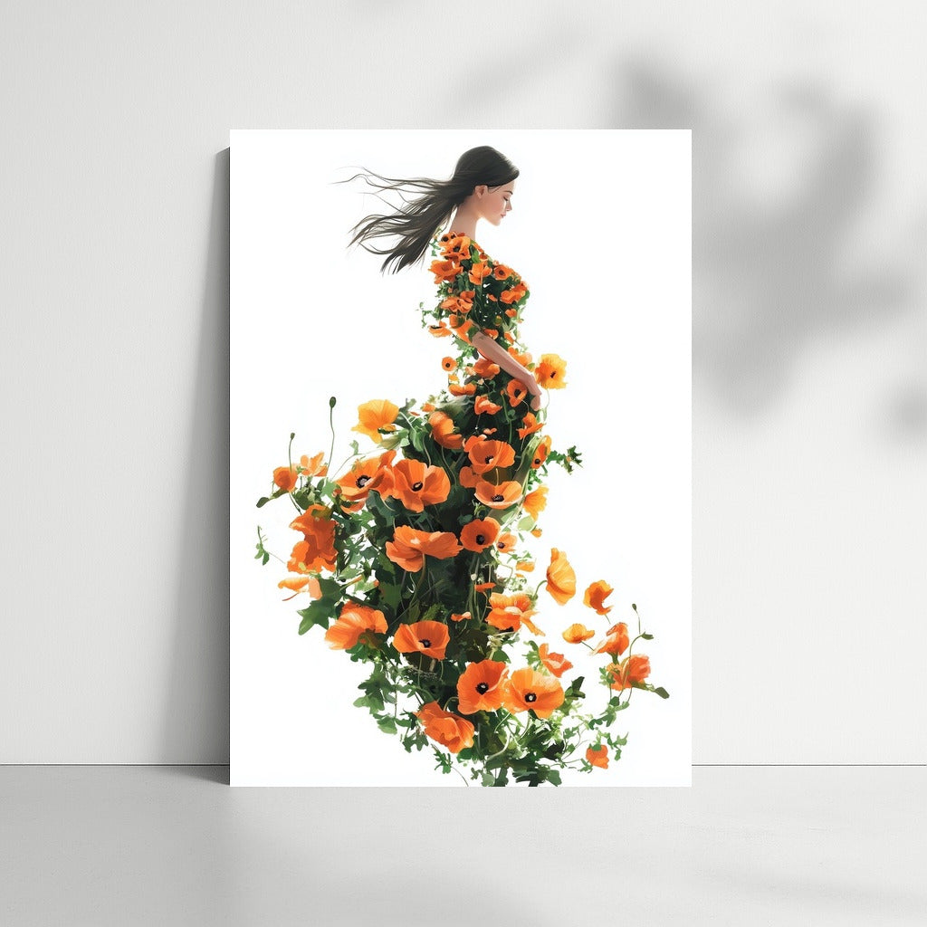 Dance of the Poppy in Silhouette