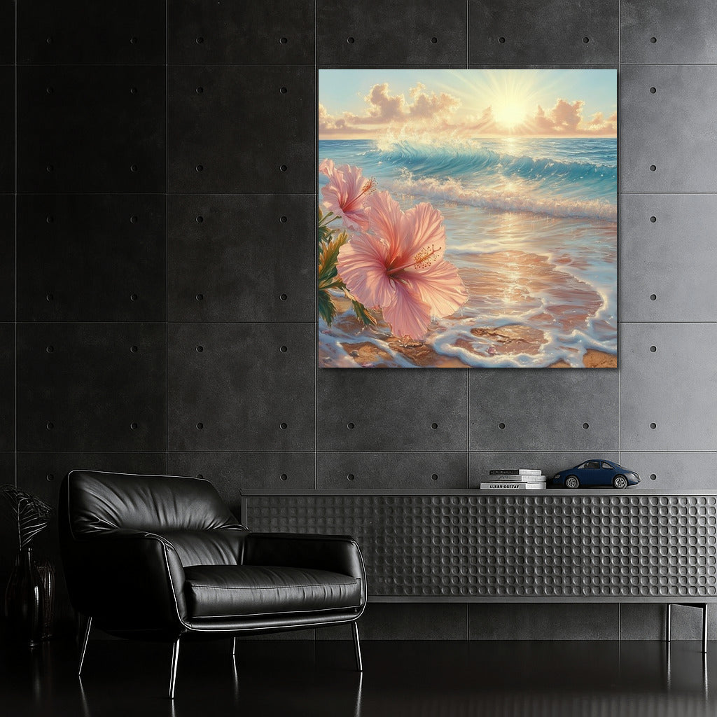 Hibiscus in the Arms of Dawn