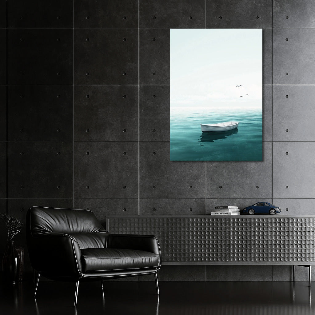 Sail of Dreams: Boat on the Horizon