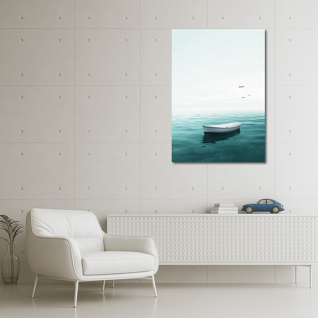 Sail of Dreams: Boat on the Horizon