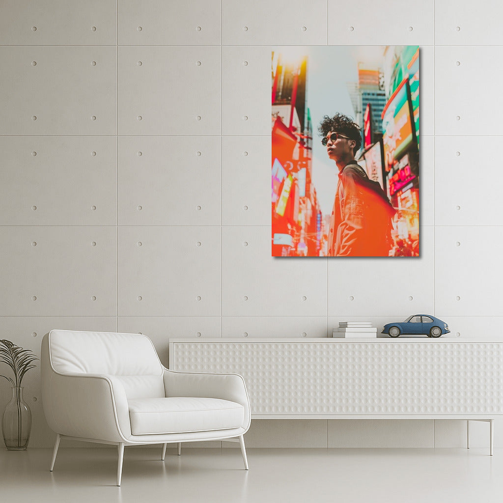City Symphony of Lights: Dynamics of Urban Style