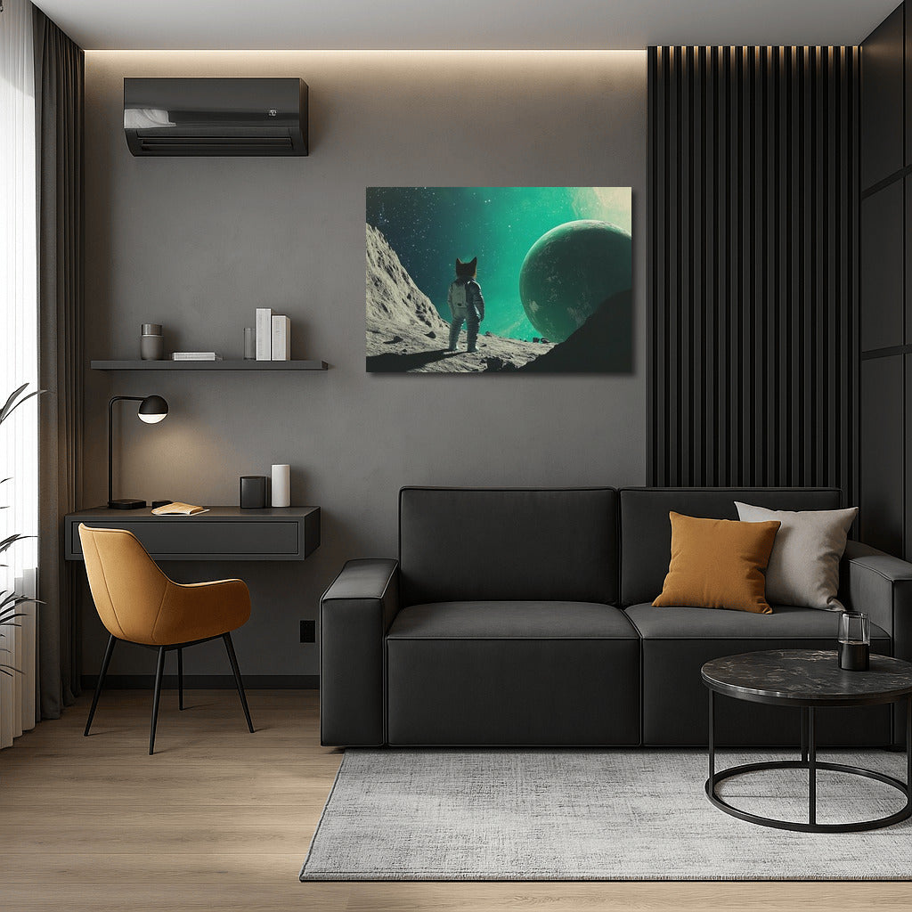 Moon Cat: Guardian of the Starry Depths