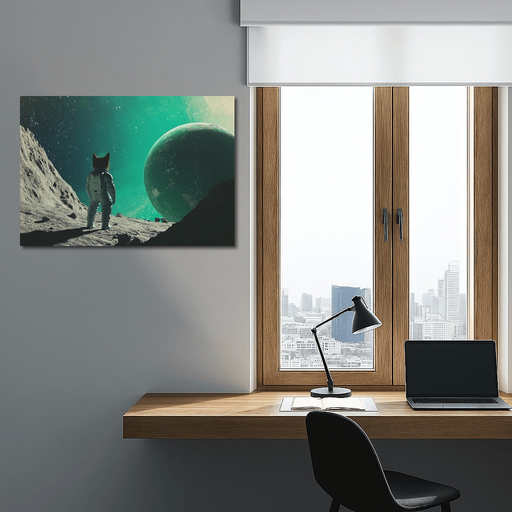 Moon Cat: Guardian of the Starry Depths