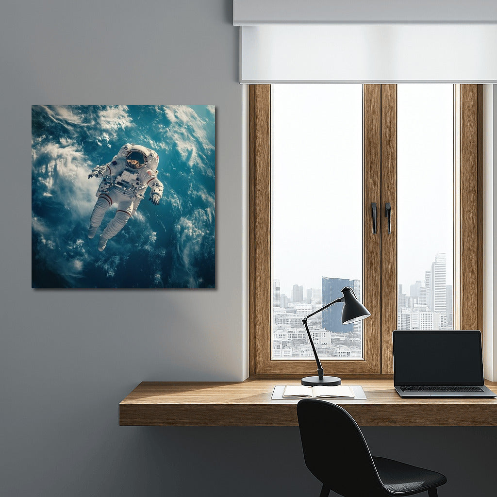 Star Wanderer over Blue Harbor