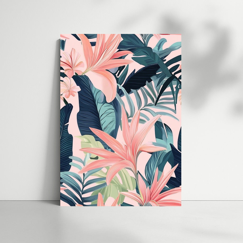 Tropical Glow: Nature's Symphony