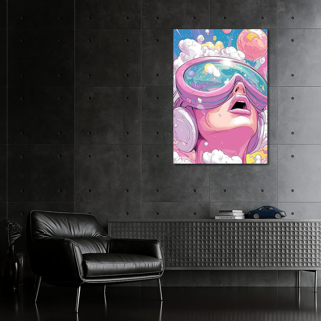 Cosmic Dreaming: Dance of Clouds and Planets