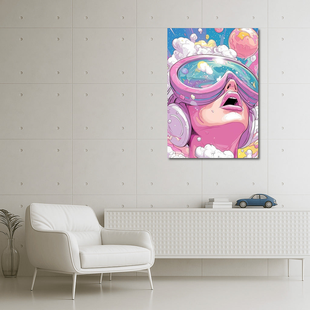 Cosmic Dreaming: Dance of Clouds and Planets