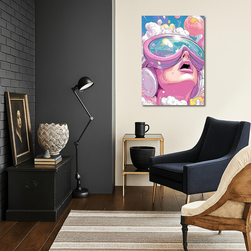 Cosmic Dreaming: Dance of Clouds and Planets