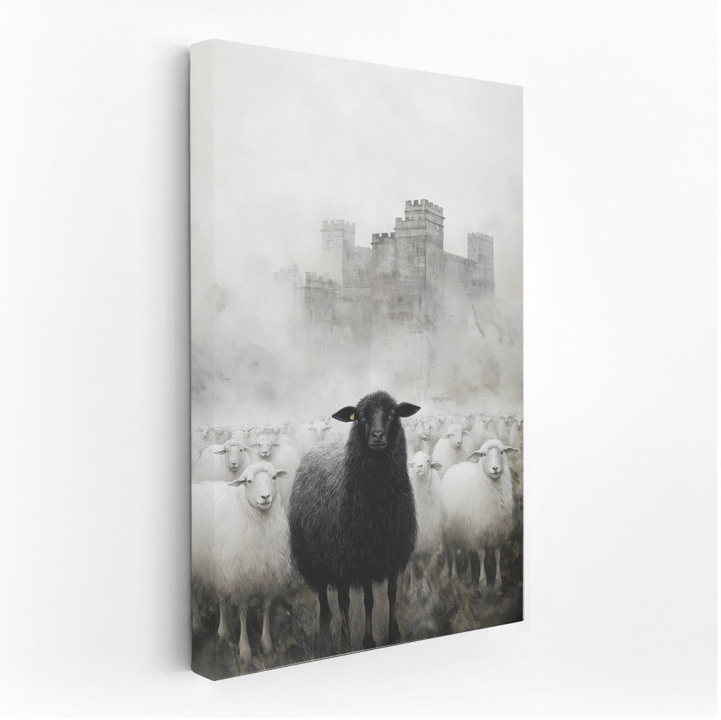 The Secret of the Black Sheep at the Castle