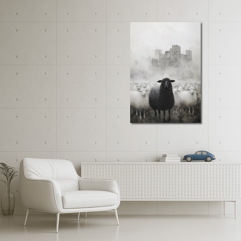 The Secret of the Black Sheep at the Castle