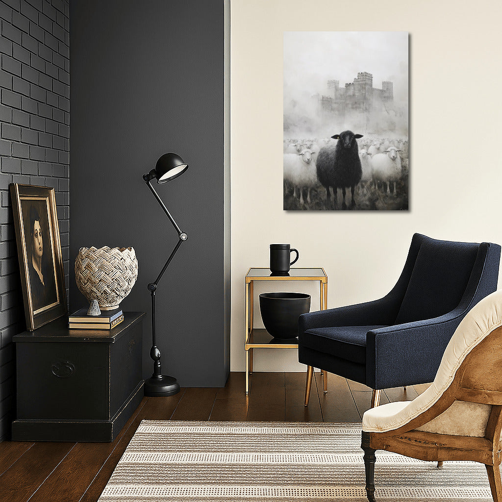 The Secret of the Black Sheep at the Castle