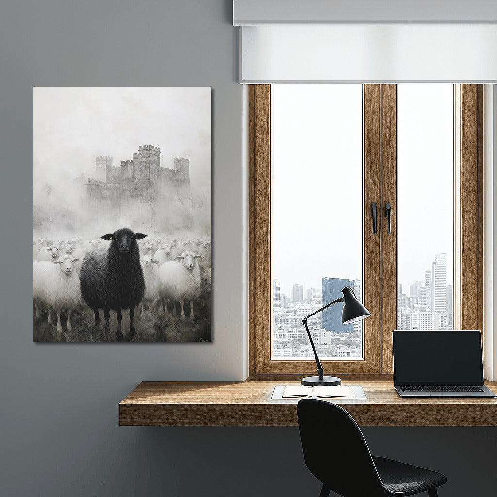 The Secret of the Black Sheep at the Castle