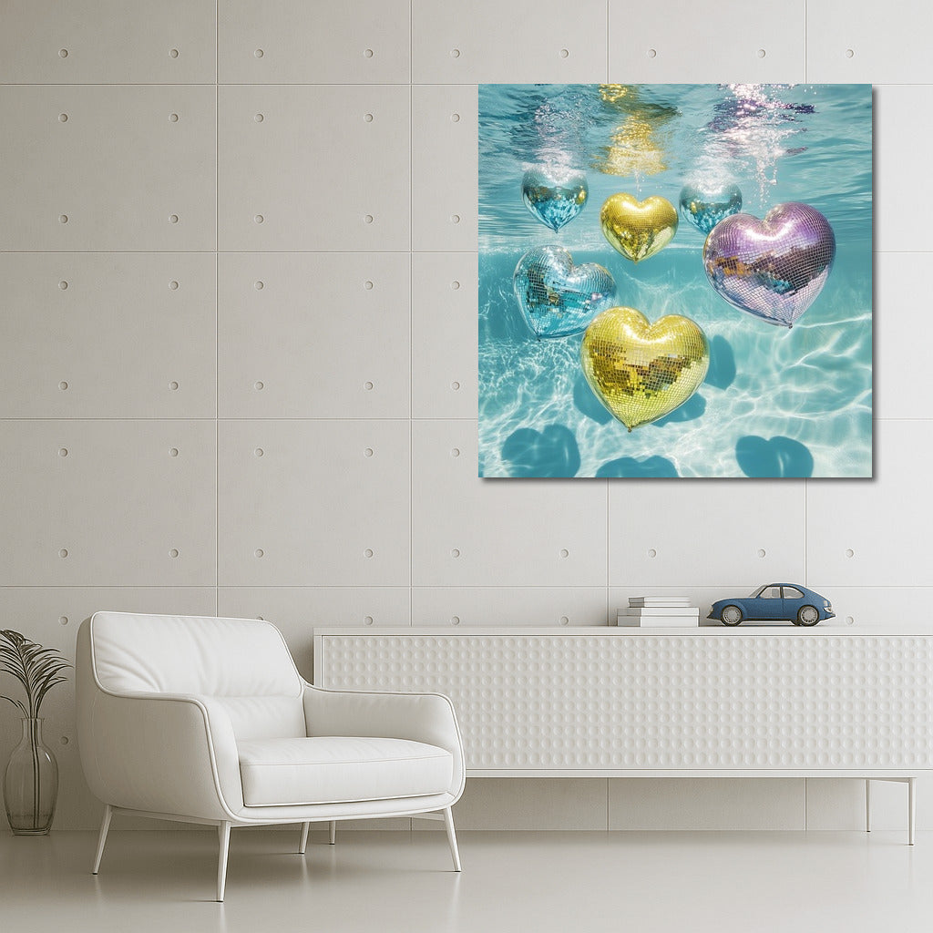 Underwater Symphony of Hearts