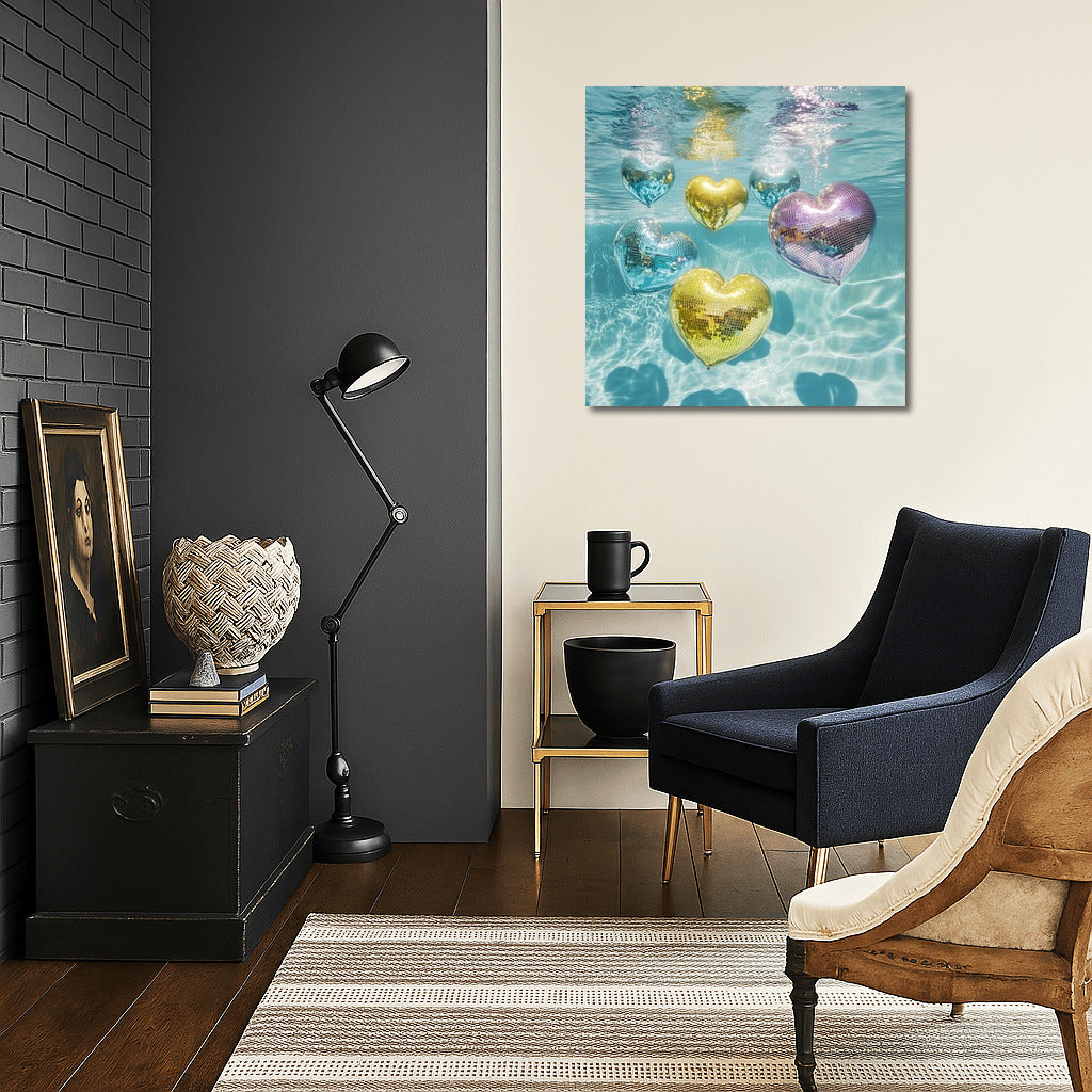 Underwater Symphony of Hearts