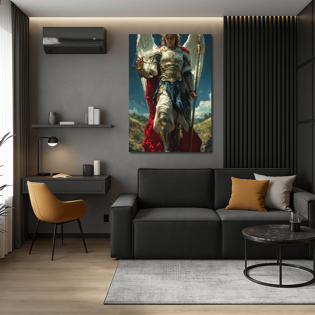 The Radiance of the Winged Protector