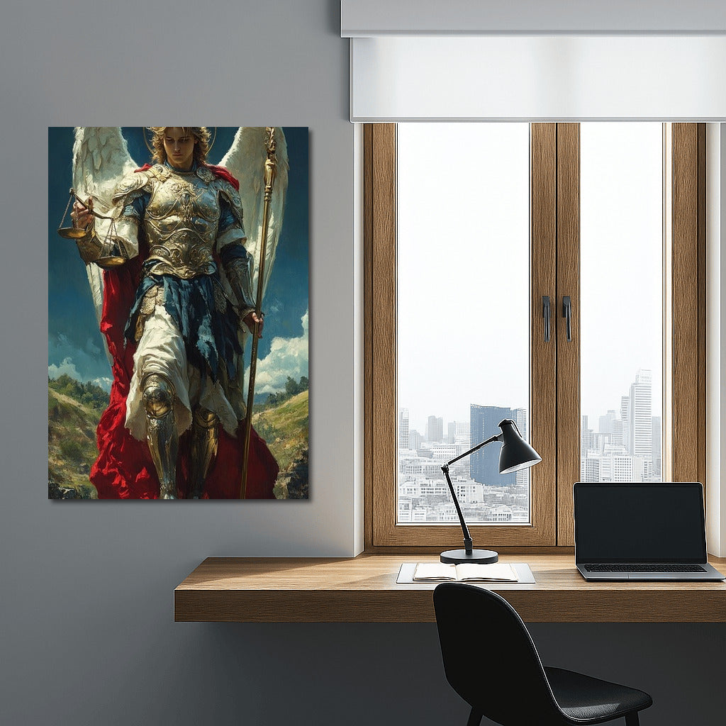 The Radiance of the Winged Protector