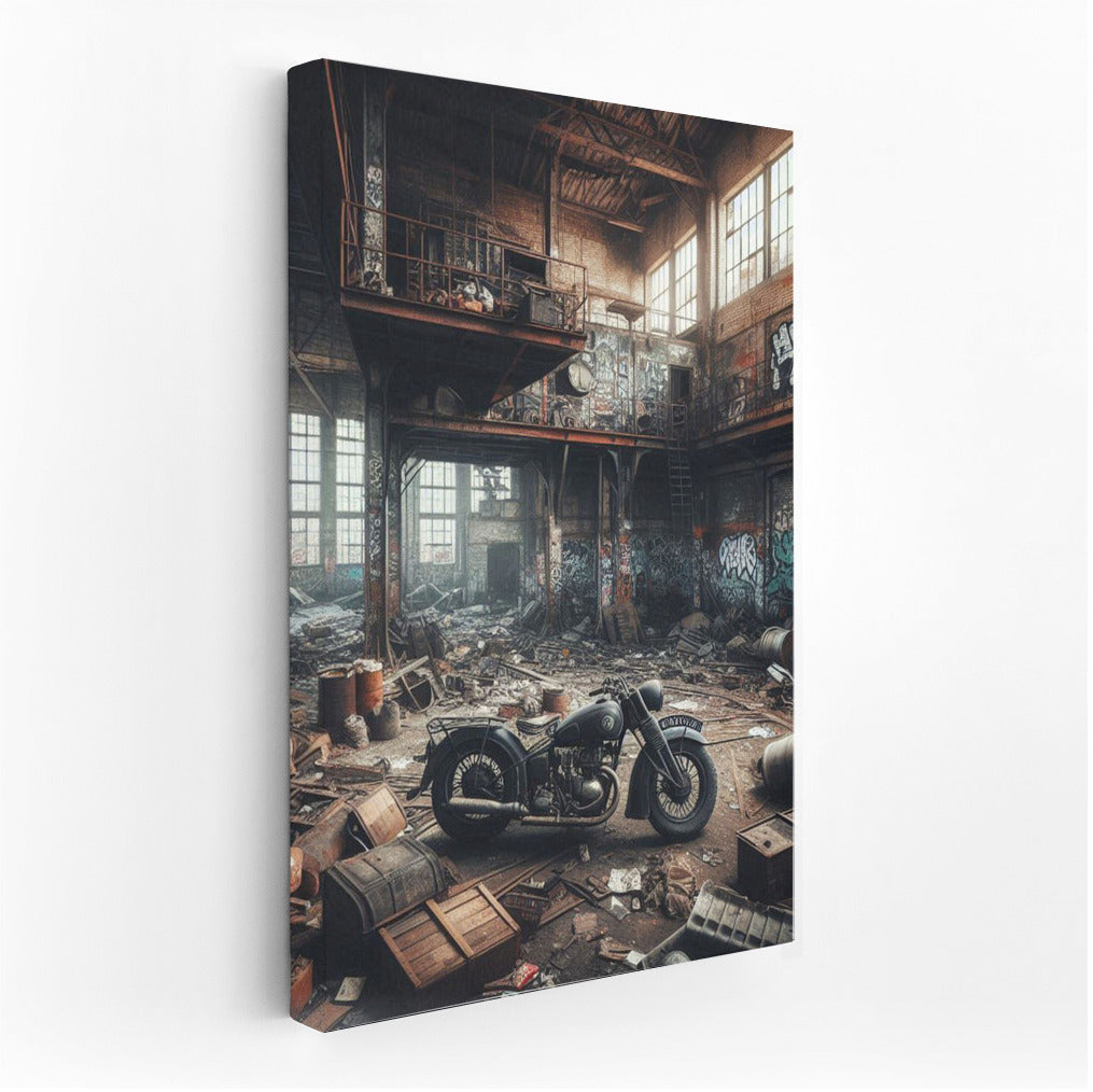 Iron Knight in Abandoned Warehouse: Chopper and Adrenaline