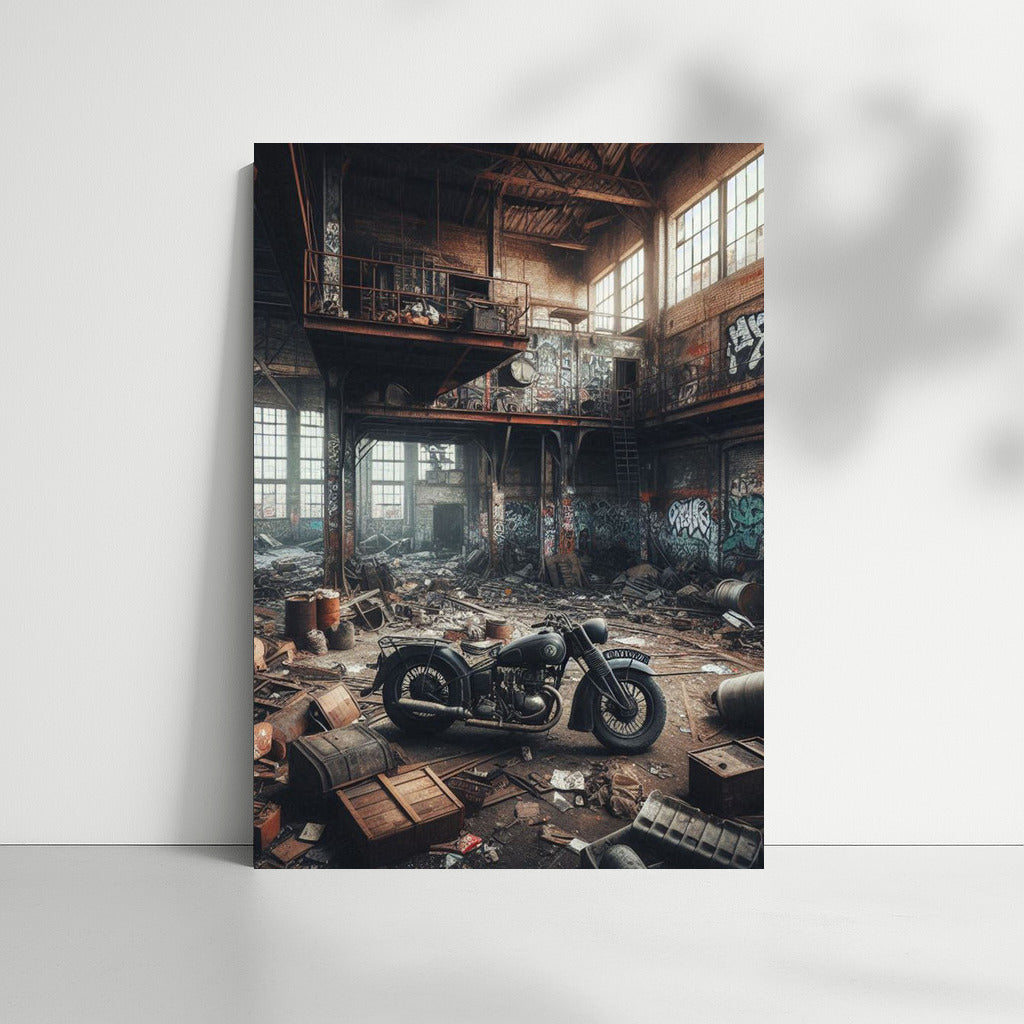 Iron Knight in Abandoned Warehouse: Chopper and Adrenaline