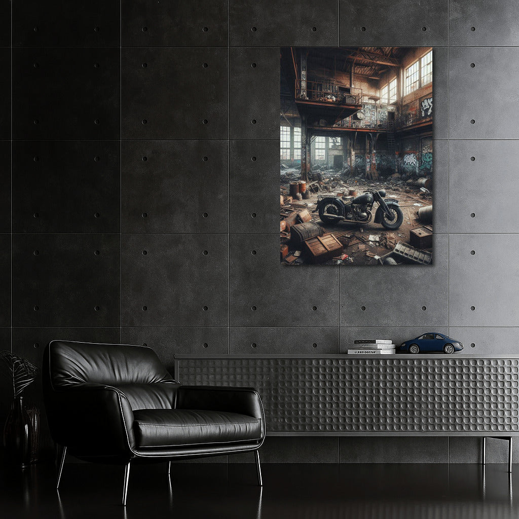 Iron Knight in Abandoned Warehouse: Chopper and Adrenaline