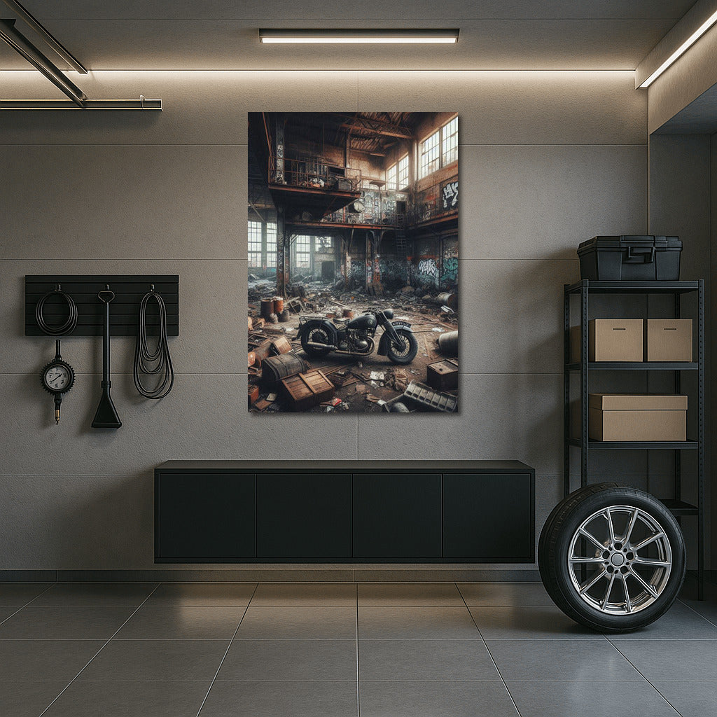 Iron Knight in Abandoned Warehouse: Chopper and Adrenaline