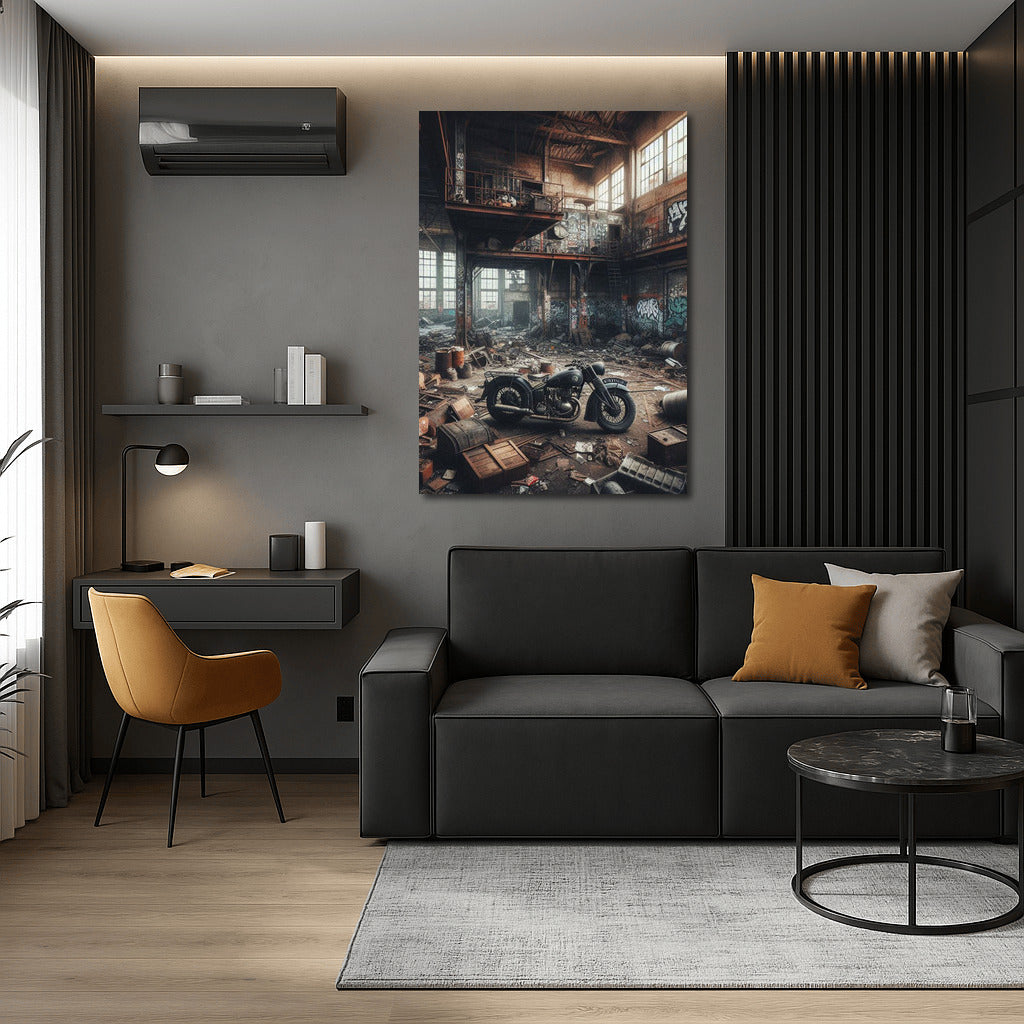 Iron Knight in Abandoned Warehouse: Chopper and Adrenaline