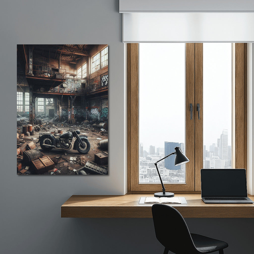 Iron Knight in Abandoned Warehouse: Chopper and Adrenaline