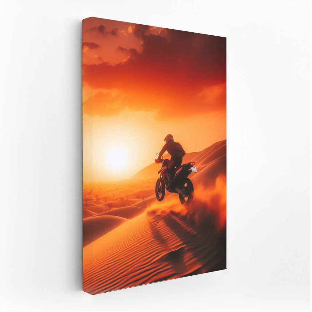 Sunset Raid: Desert Bike