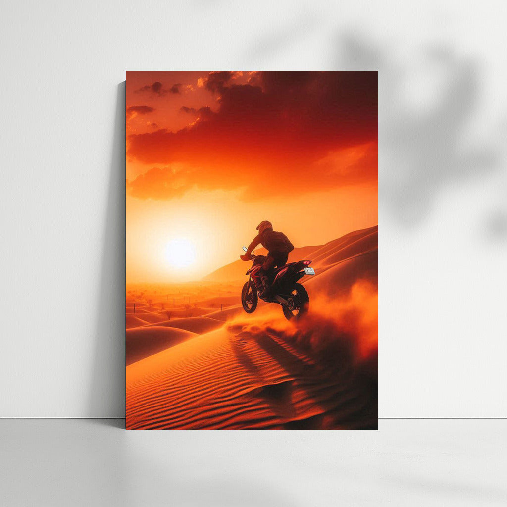 Sunset Raid: Desert Bike