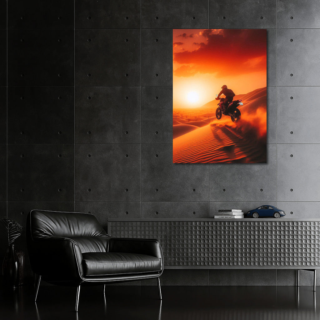 Sunset Raid: Desert Bike