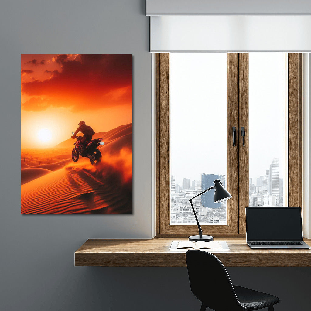 Sunset Raid: Desert Bike