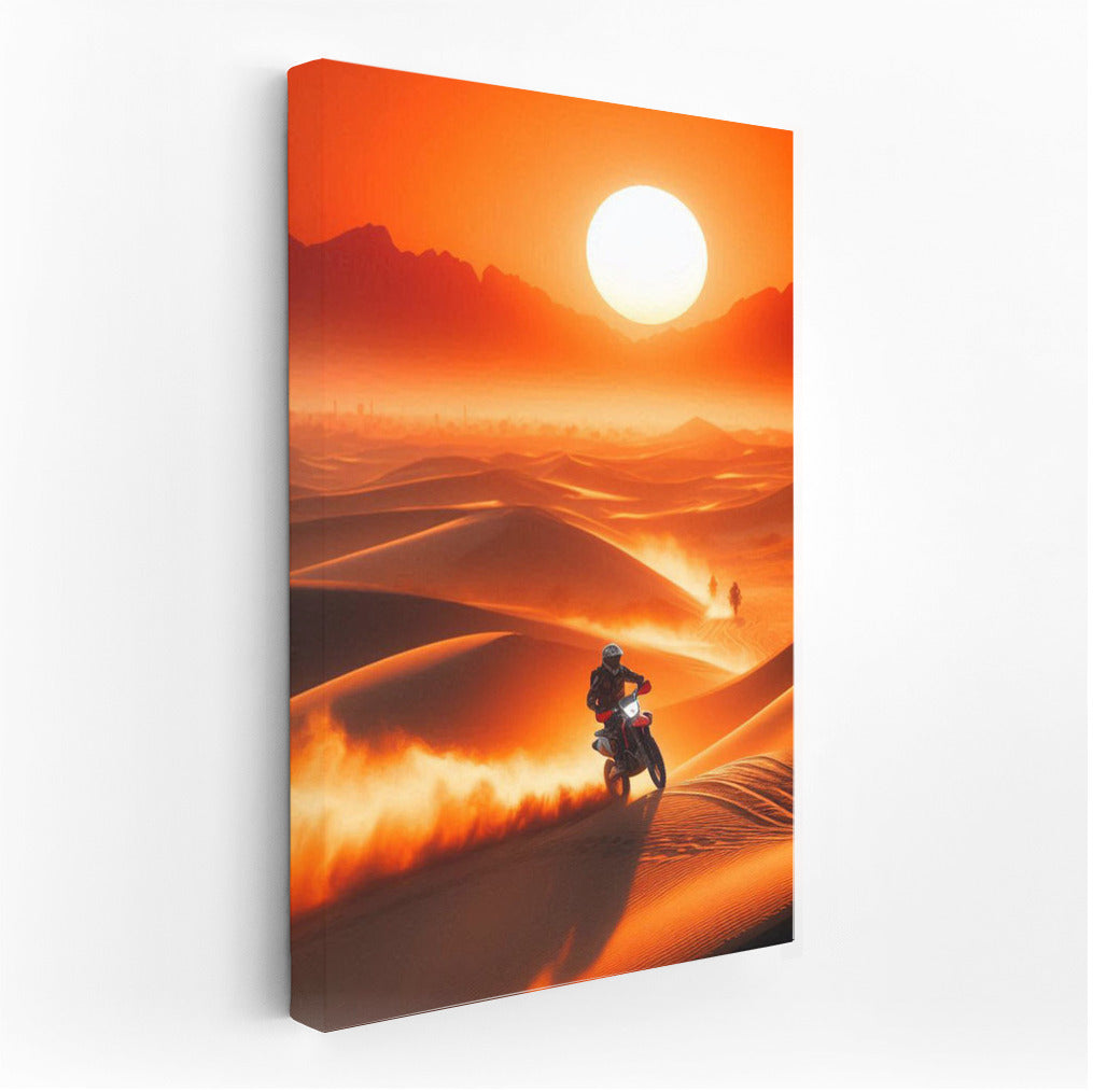 Desert Sunset: Helicopters in Dance