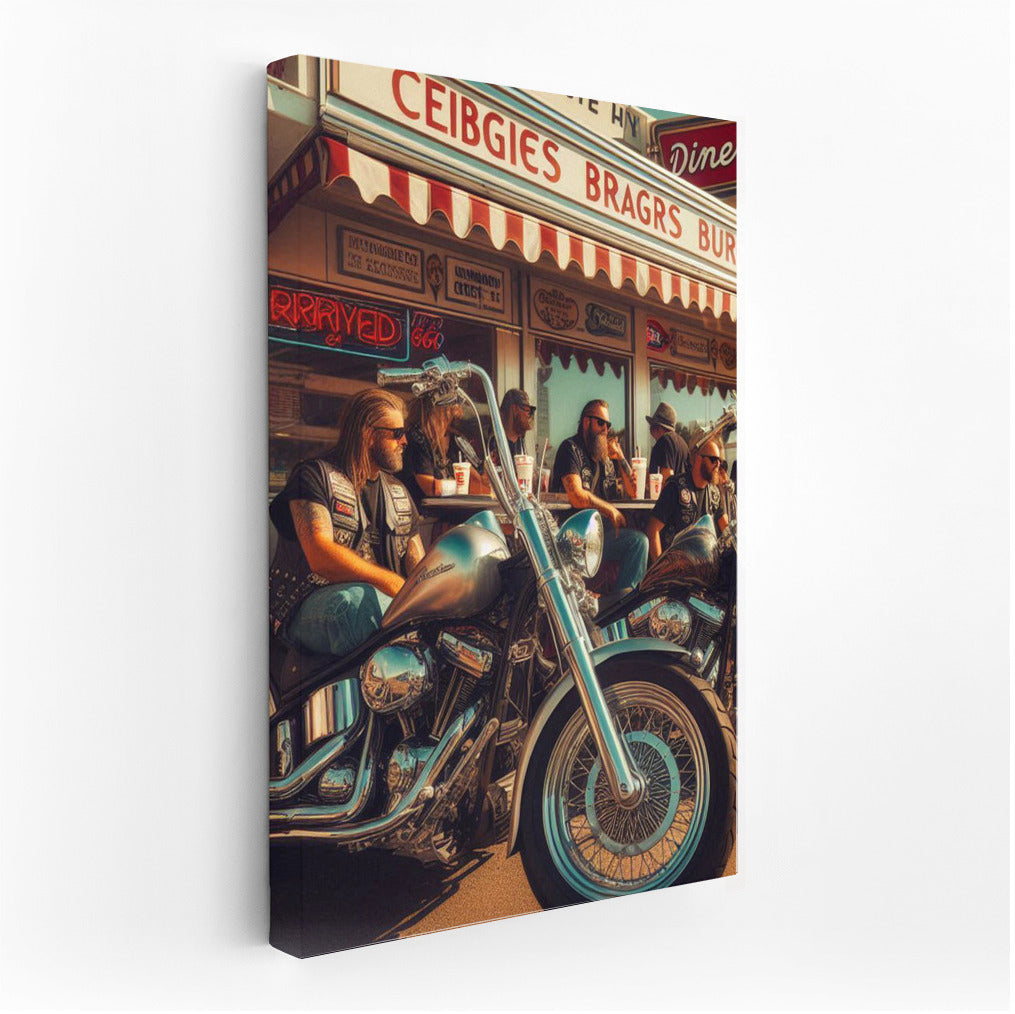 Riot on wheels: Choppers Choppers 3 at a retro diner