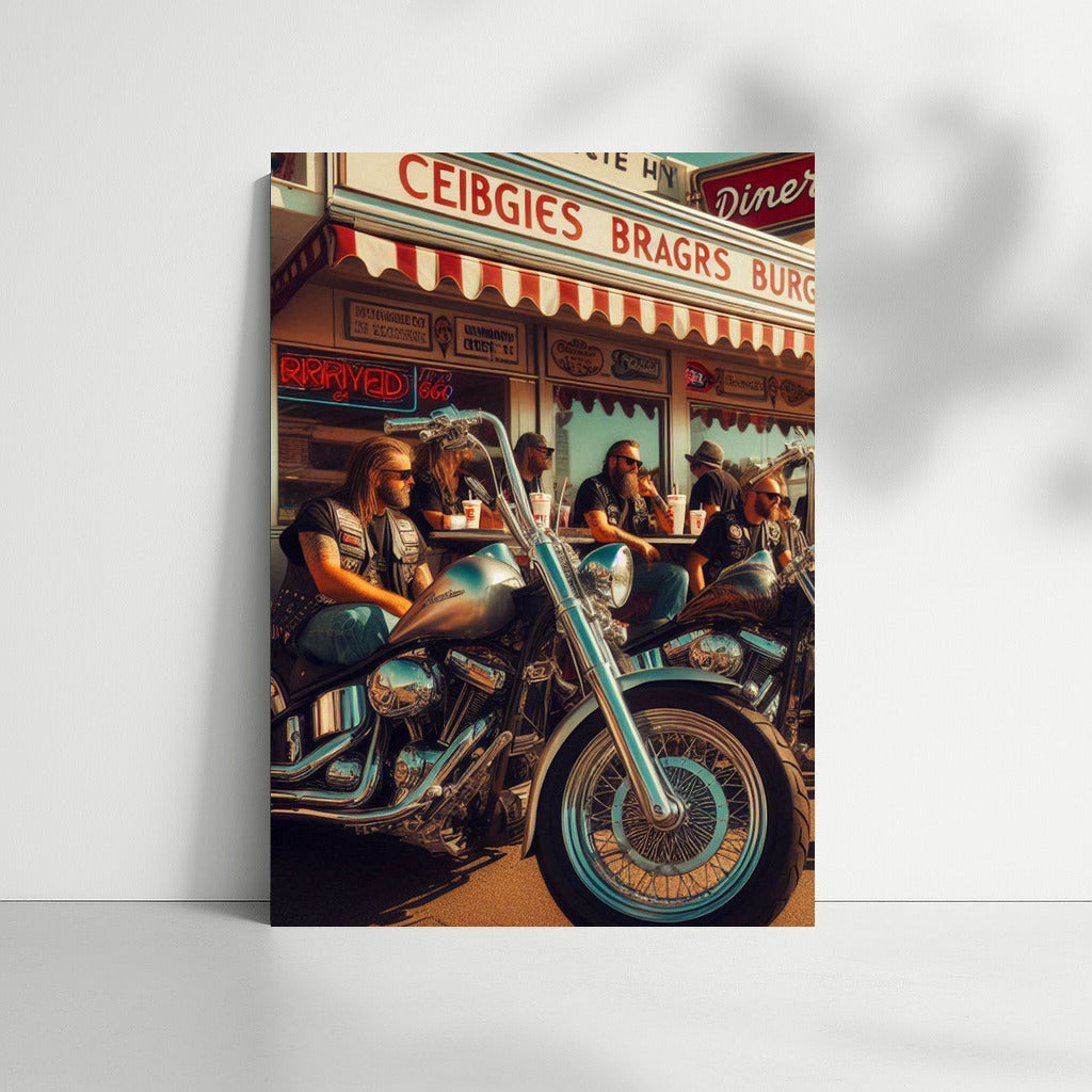 Riot on wheels: Choppers Choppers 3 at a retro diner